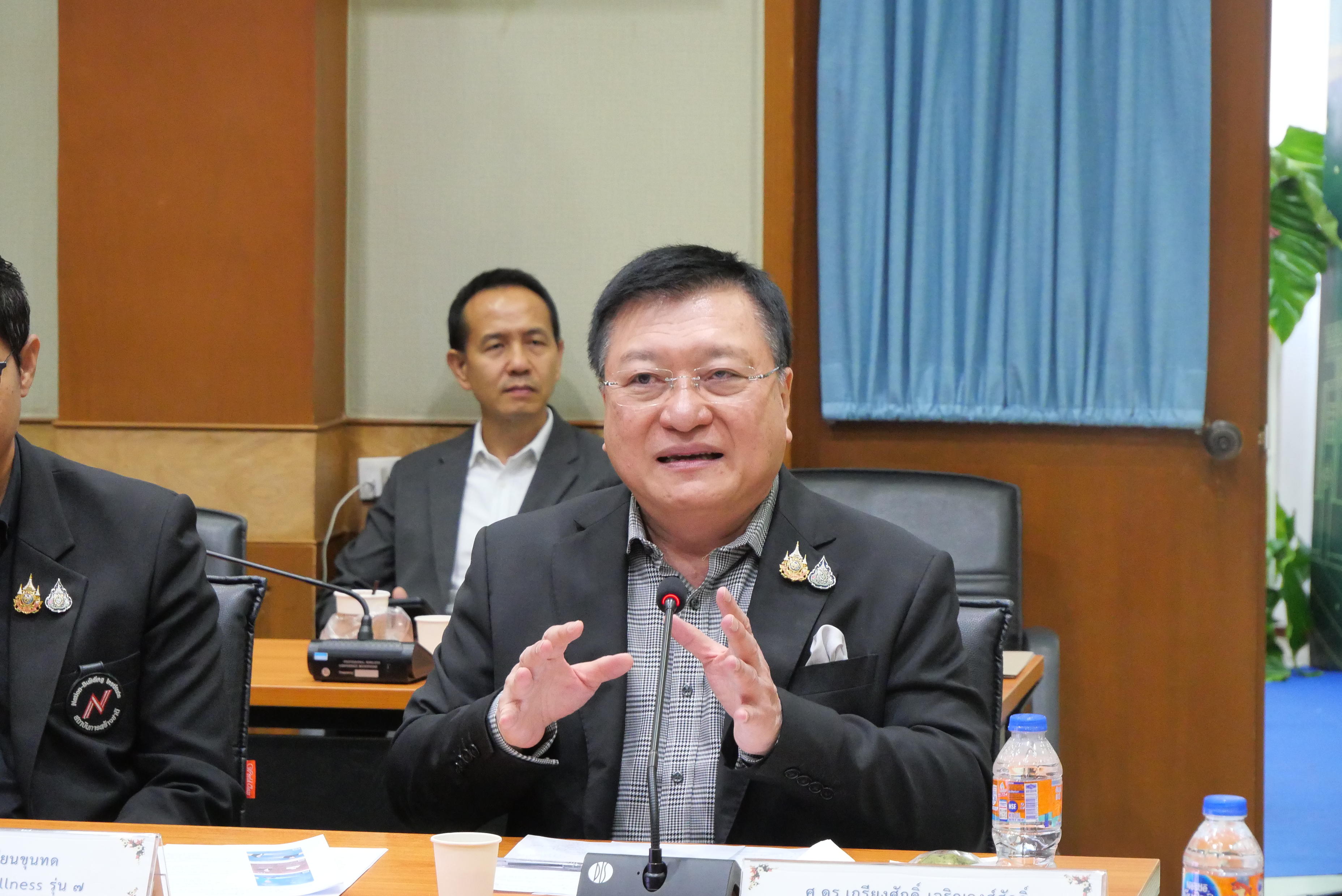 title - ส.ป.ก. ต้อนรับคณะสถาบันการสร้างชาติ (สกสช.) Nation-Buliding Institute (NBI) ในการเข้าเยี่ยมหน่วยงานองค์กร 